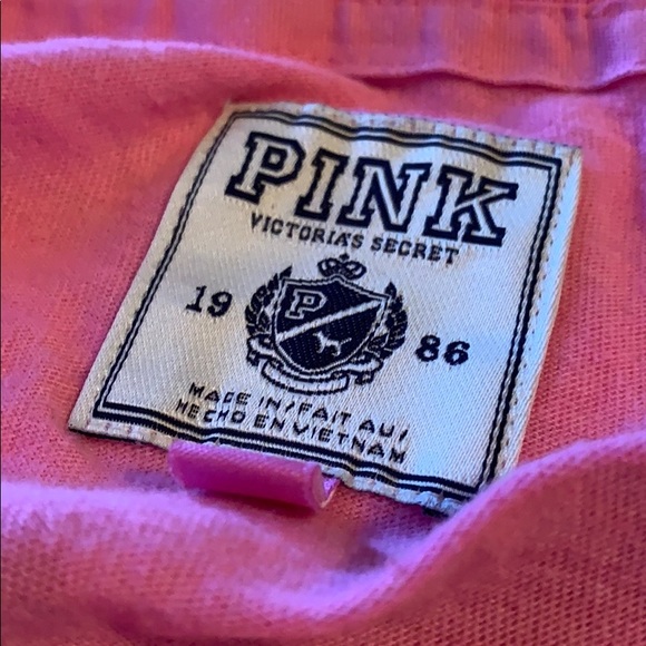 Pink button up long sleeve shirt - Picture 2 of 4